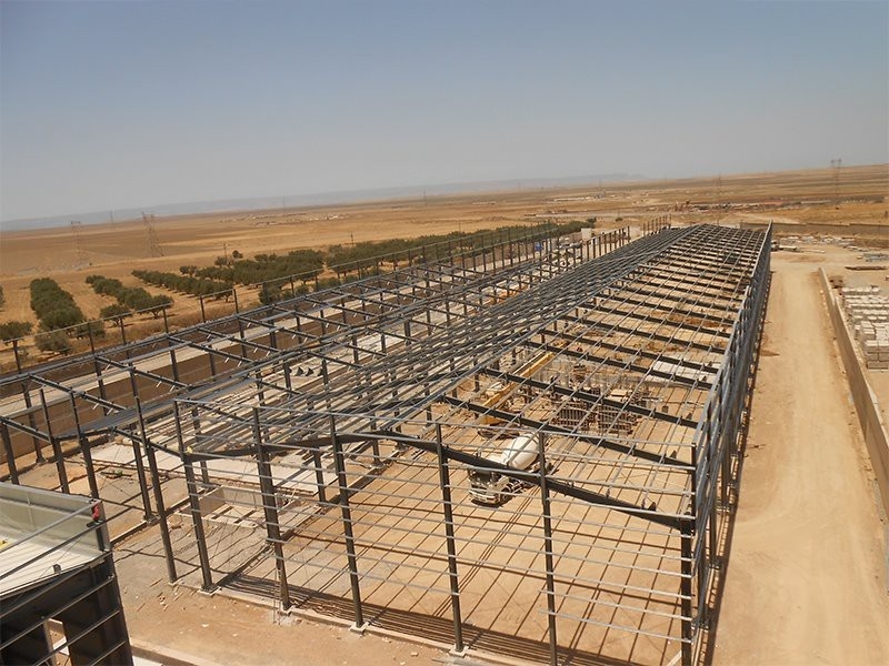Industrial Steel Structure Building Galvanized Customized