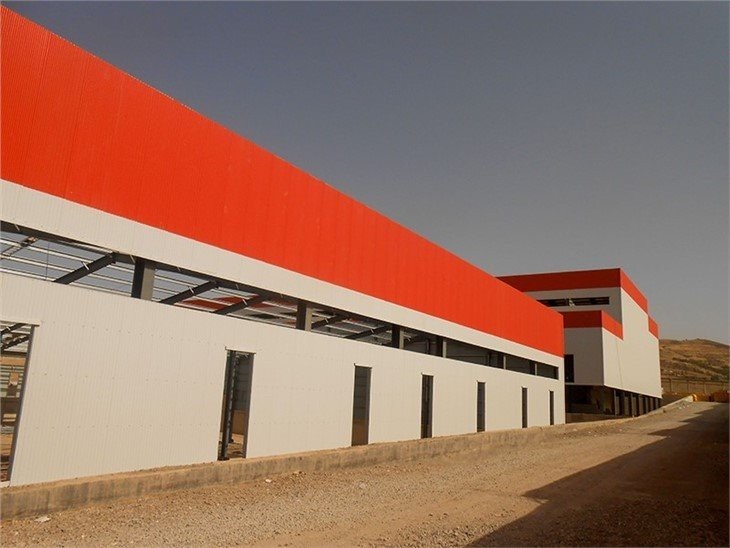 Industrial Steel Structure Building Galvanized Customized