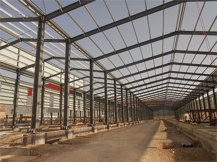 Industrial Steel Structure Building Galvanized Customized