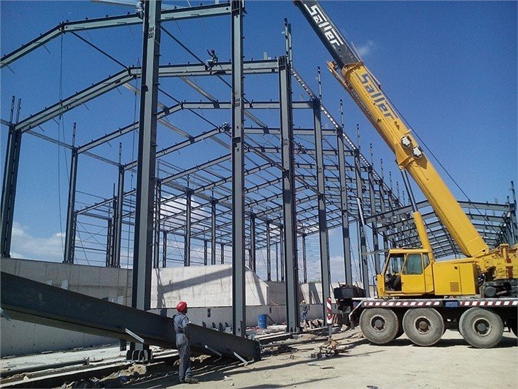 Industrial Steel Structure Building Galvanized Customized